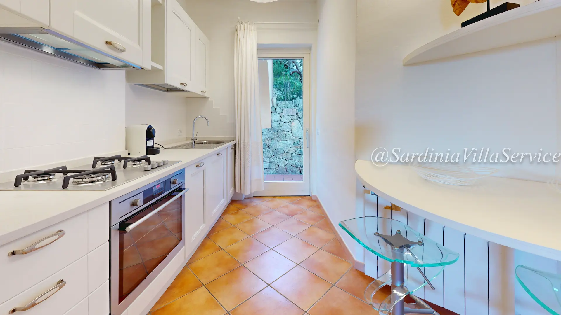 Sardinia Villa Service Appartamento Ricco 2 Kitchen