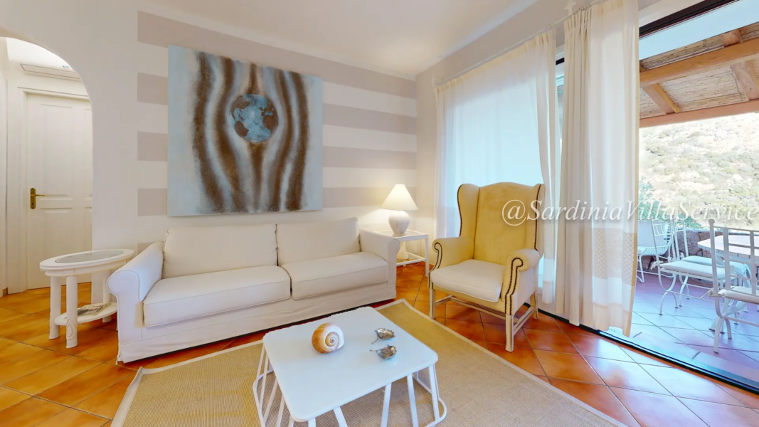 Sardinia Villa Service Appartamento Ricco 2 Living Room